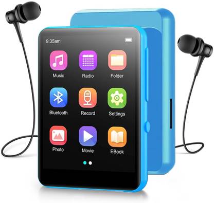 AUDIOCULAR M31 Portable Music Player with Bluetooth, Full Touch Screen, Built-in Speaker 16 GB MP3 Player