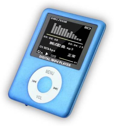 DRUMSTONE Portable Mini MP4 Players Earphones Color HD Screen MP4 Player