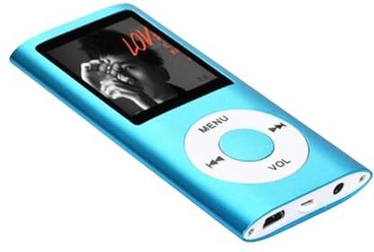 Raptas MP3 Player – Slim, Portable Lossless Music Player 16 GB MP4 Player