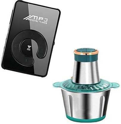 Raptas Combo C1156 MP3 Player with Bright LCD Display & Premium Meat Grinder 16 GB MP3 Player