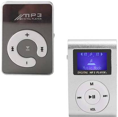 Lipzie Compact MP3 Player with Memory Card Slot & Mini MP3 Player with LCD Screen MP3 Player