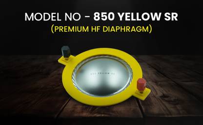 venus india art D-850 Golden SR Diaphragm Compression Driver Replacement MP3 Player