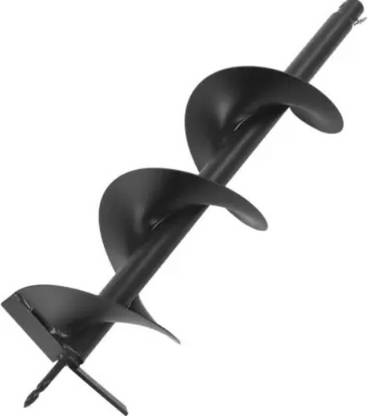 VI-MAK Earth Auger Drill bit can Drill 30 inch Depth Hole with 4” inch Auger Drill