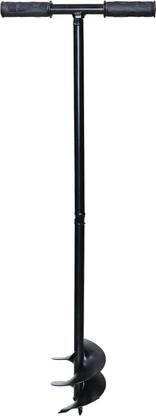 Balwaan Krishi BE-4M Dual Blade Manual Earth Auger 4-Inch | Soil Digging Tool for Plantation Auger Drill
