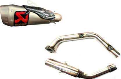 acube mart 1 EXHAUST, 1 R15 V4/M BS6.2 2023 double/dual sensor BEND PIPE Combo