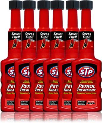 STP Petrol Treatment : Helps to reduce fuel consumption and emissions : Pack of 6 Combo