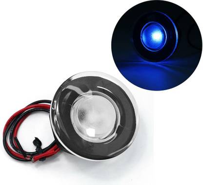 SILNOVO 12V Blue LED Marine Deck Light LED Pool Deck Stair Step Light Courtesy Light Post Light Outdoor Lamp
