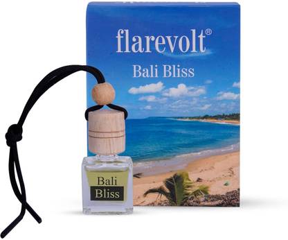 Flarevolt Bali-Bliss Car Hanging Air Freshener Essential Oils based Luxury Perfume-8 ML Combo