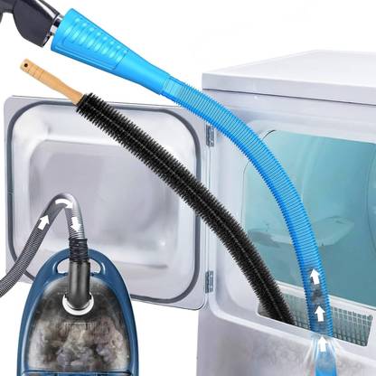 Niyanta Dryer Vent Cleaner Kit,Washing Machine Cleaning Brush Vacuum Cleaner Nozzle