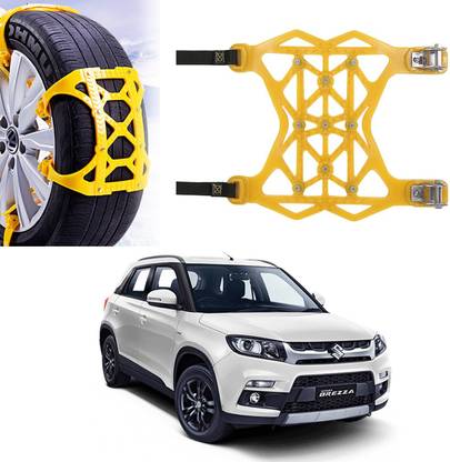 Oshotto Car 6 Pcs Premium quality Tire Snow Chains Anti-Skid Chains For VITARA BREZZA Combo