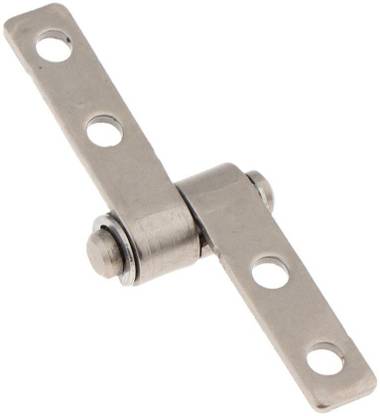 Calandis Silver Torque Type Friction Positioning Hinge 0.1N 3.3mm Mounting Hole Strap Hinge
