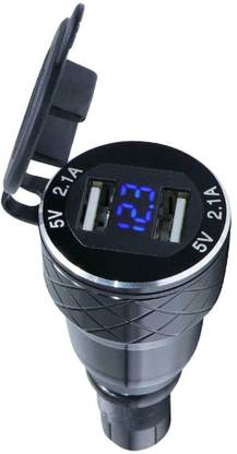 BNF 1 x Motorcycle DIN Socket Dual USB Cigarette lighter Combo