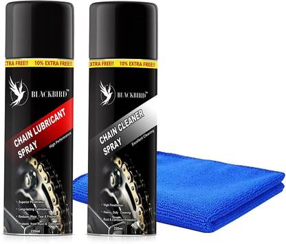 BLACKBIRD chain cleaner and chain lubricant Combo