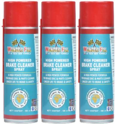Wonderfill Brake Cleaner 500ml Spray, 3 Bottles, Super Saver Combo
