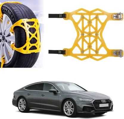 Oshotto Car 6 Pcs Premium quality Tire Snow Chains Anti-Skid Chains For AUDI A7 Combo