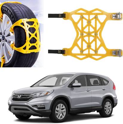 Oshotto Car 6 Pcs Premium quality Tire Snow Chains Anti-Skid Chains For HONDA CRV Combo