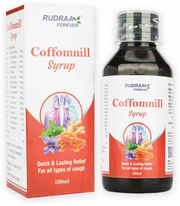 RUDRAA FOREVER Coffomnill Syrup| Natural Ayurvedic Cough Syrup| Herbal Cough Syrup Each 100ml