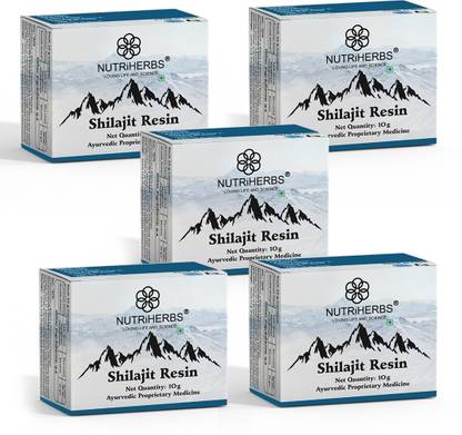 Nutriherbs Pure Himalayan Shilajit Resin for Strength & Stamina Booster