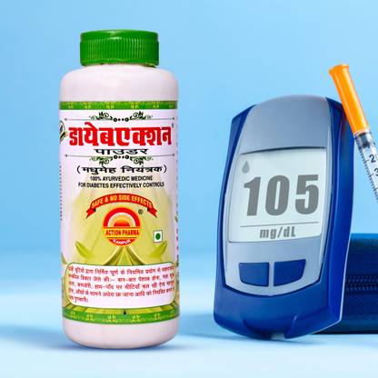 Action Pharma DIABACTION CHURAN Diabetic Care | Controls Blood Sugar Levels 100g