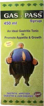 Devson Gas Pass 450ml, Ayurvedic Syrup For Gas Related Problems