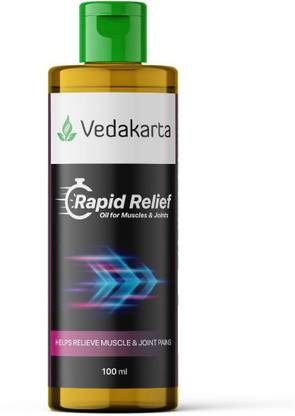 Vedakarta Rapid Relief oils for Muscles & Joints Helps Relieve Muscles&Joints Pains 100 ml