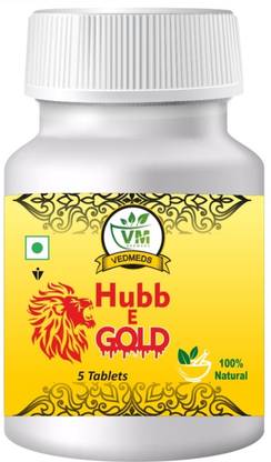 VEDMEDS Hubb-E-Gold Energy tablet for men