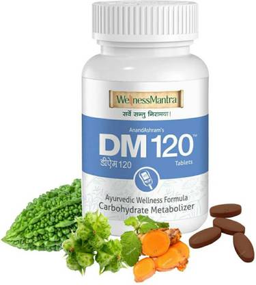 वेलनेसमंत्र DM 120 | Ayurvedic Diabetes Care | 20 Herbs for Natural Blood Sugar Control