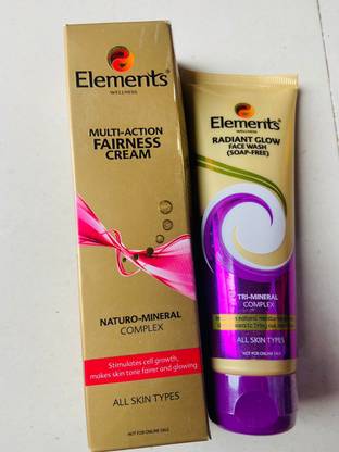 Elements WeIIness CREAM & FACE WASH