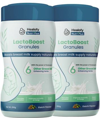 Healofy Nutriplus Breast Milk Enhancing | LactoBoost Granules| With Shatavari & Herbs |