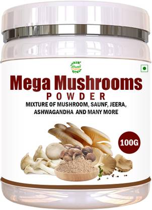 Allwell-organics MEGA MUSHROOM POWDER