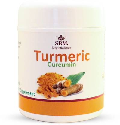SBM Ayur Turmeric Curcumin | Antimicrobial | Antioxidant | Anti Inflammatory | Antiseptic