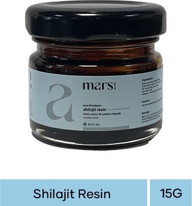 mars by GHC Shilajit Resin, For Strength, Power & Stamina