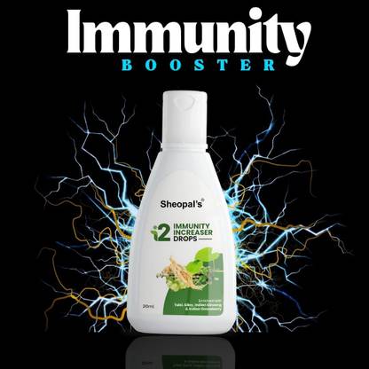 Sheopals Immunity Booster Drops With Tulsi, Giloy, Indian Ginseng & Gooseberry 20ml