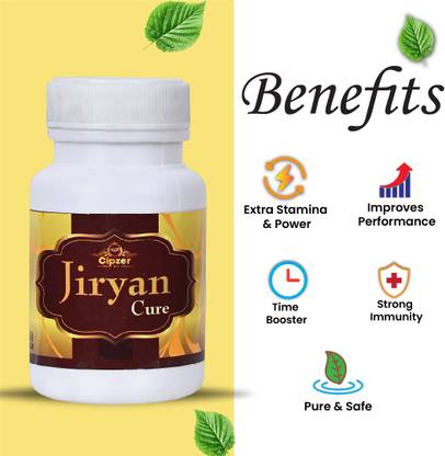 CIPZER Jiryan Cure-Improve physical strength, increase stamina & performance(60pills)