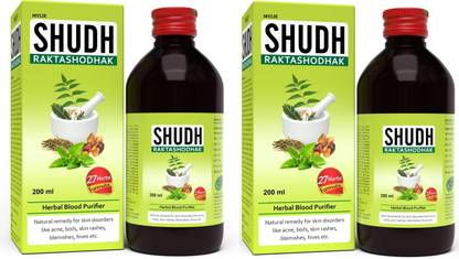 Mylie Torque's Shudh Raktashodhak Herbal Blood Purifier 400ml - With 27 Herbs Extracts