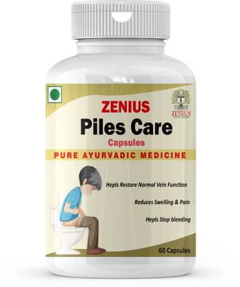 Zenius Piles Care Capsule | Piles Stop Capsule - Hemorrhoids Treatment Solution
