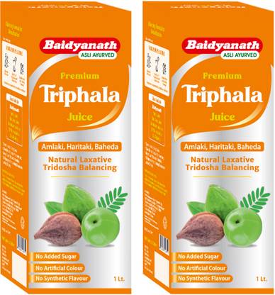 Baidyanath Premium Triphala Juice - 1L | Supports Gut Health & Digestion