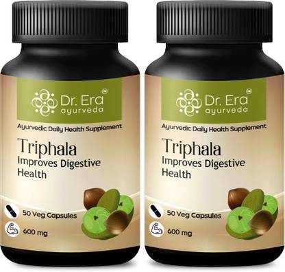 Dr. Era Ayurveda Triphala Capsule Improves Digestive Health