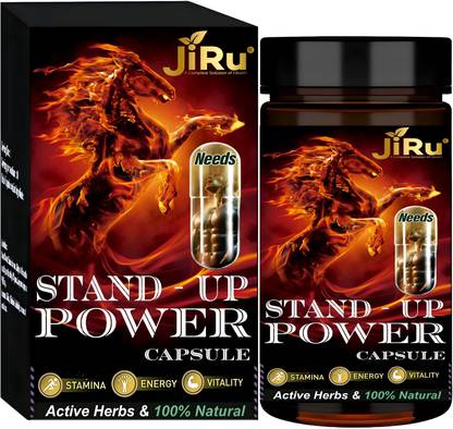 JiRu Stand - up Power 60 Capsules|Boost Stemina In 7 Days|Enhance Strength Energy