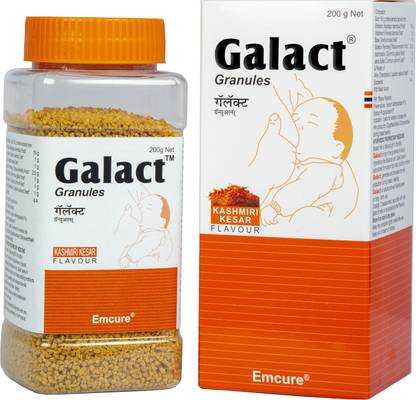Galact Granules -Breast Feeding Supplement –Increase Milk supply -Kashmiri Kesar Flavor