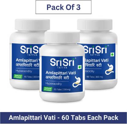 Sri Sri Tattva Amlapittari Vati 60 Tabs