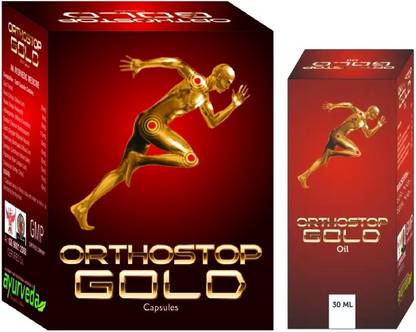 MAHAVED HEALTH CARE Orthostop Gold Capsule (50 Cap) With Orthostop Gold Oil (30ml)