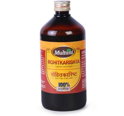 Multani Rohitkarishta Syrup | Helpful In Splenomegaly (Enlarged Spleen) - 450ml