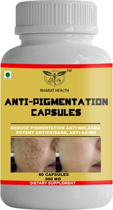BHARAT HEALTH ANTI PIGMENTATION CAPSULE FOR PIGMENTATION & DARK SPOTS