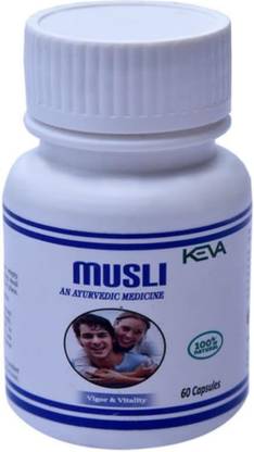 KEVA Musli capsuels for strength, vigour and complexion ( Pack of 1 )