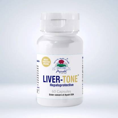 Ayush Herbs Liver Tone Rapidly Restores Natural Liver Functions 60 Capsule