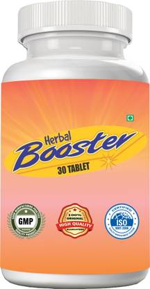 Herbal Booster 100% Ayurvedic for Health Strength - (30 Tablets )