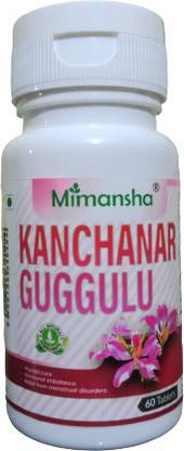 Mimansha Ayurvedic Kanchanar Guggulu Tablet For Thyroid Health ( 60 Tablets)