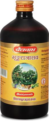 Baidyanath Bhringrajasava |Helps to relieve cold, cough and bronchitis|Reduces hair fall and premature greying|450 ml