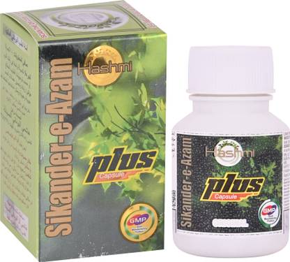 Hashmi Sikander-E-Azam Plus Capsule for Extra Time and Stamina, 30 Capsules